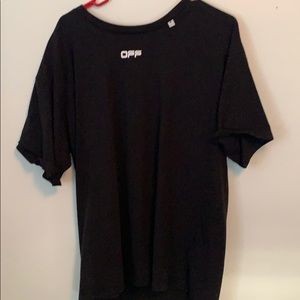 Virgin Mary off white shirt